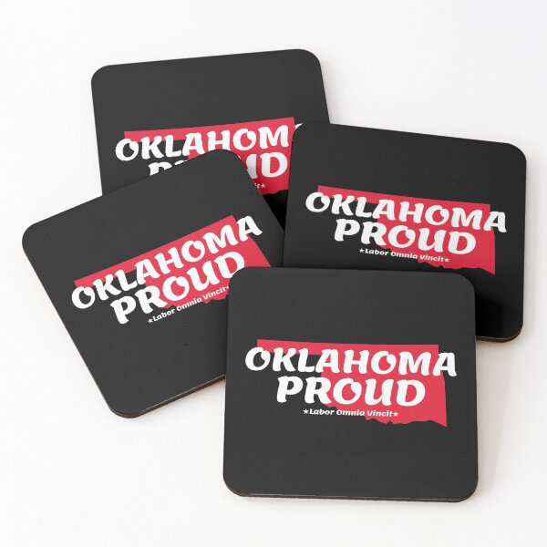 Item preview, Oklahoma Proud State Motto Labor Omnia Vincit print designed and sold by jakehughes2015.