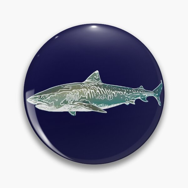 Item preview,  Tiger Shark White Alternate Print  designed and sold by designsasstultd.