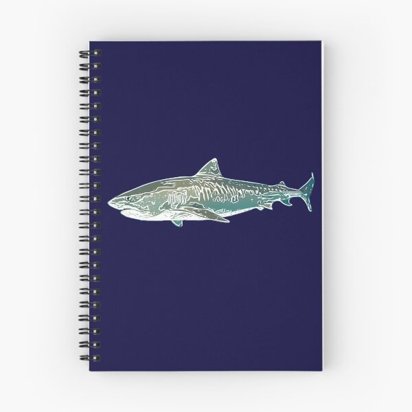 Item preview,  Tiger Shark White Alternate Print  designed and sold by designsasstultd.