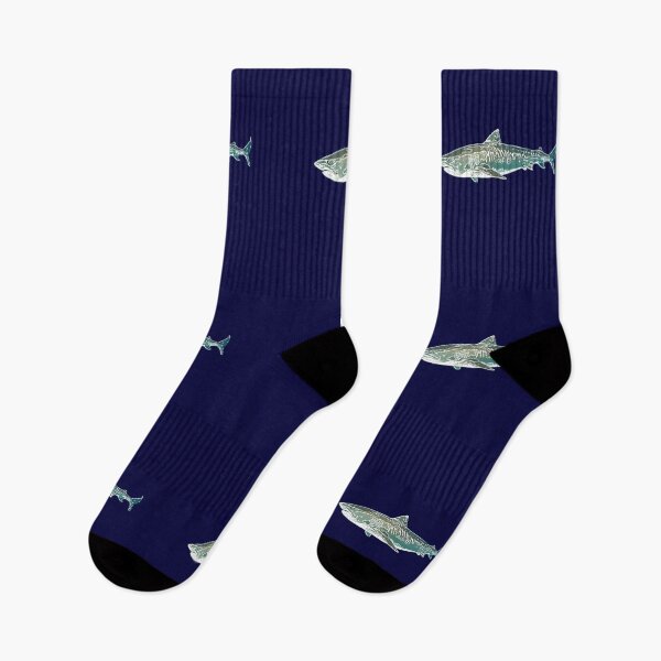Artikelvorschau, Tiger Shark White Alternate Print entworfen und verkauft von designsasstultd.