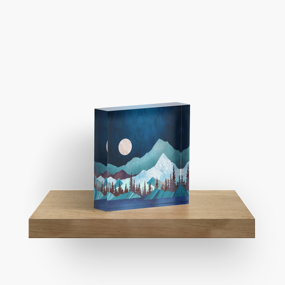Moon Bay Acrylic Block
