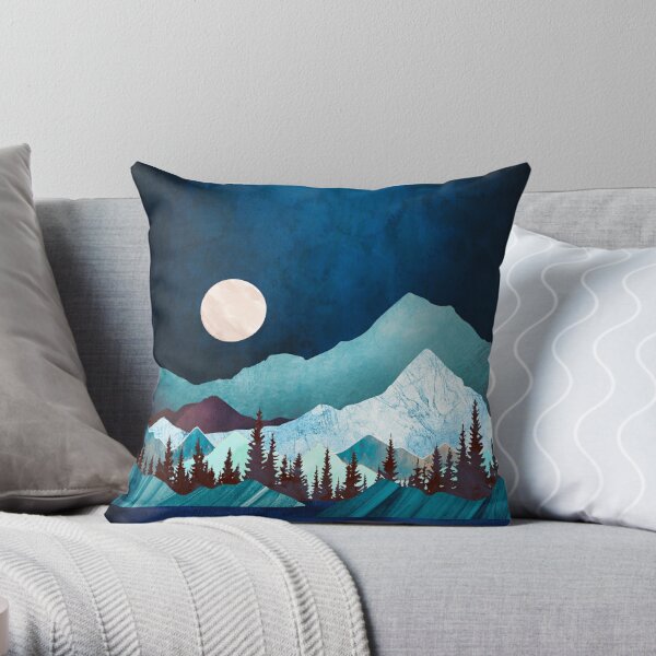 Moon Bay Throw Pillow