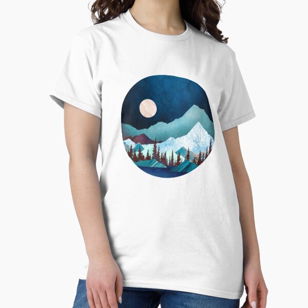 Vista previa del artículo con la obra «Bahía de la luna», diseñado y vendido por spacefrogdesign.