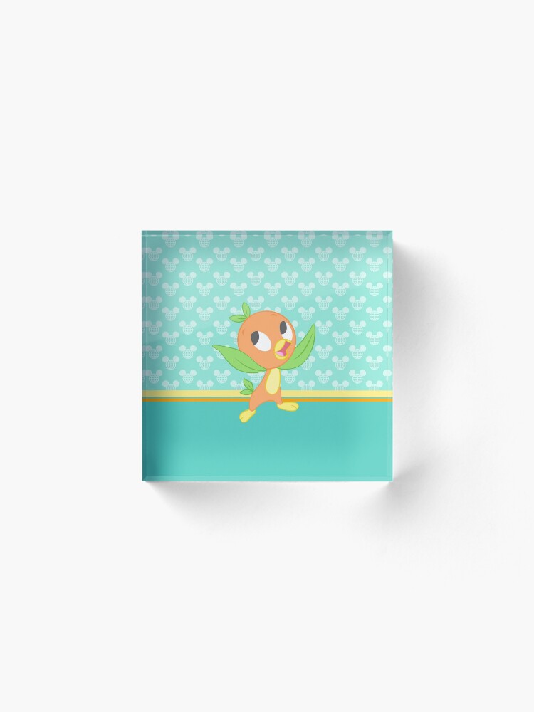 Alternate view of WDW Orange Bird Acrylic Block