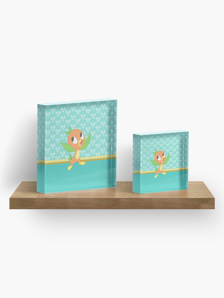 Alternate view of WDW Orange Bird Acrylic Block