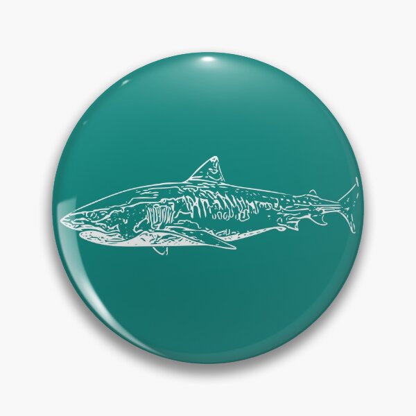 Item preview,  Tiger Shark White Print  designed and sold by designsasstultd.