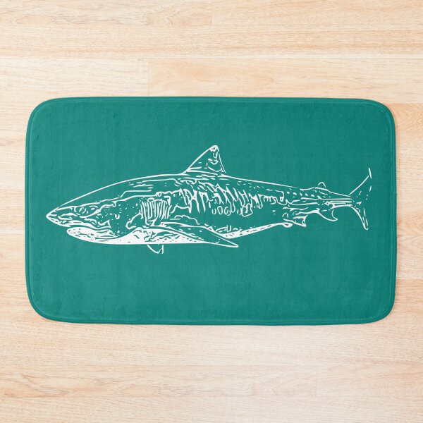 Item preview,  Tiger Shark White Print  designed and sold by designsasstultd.
