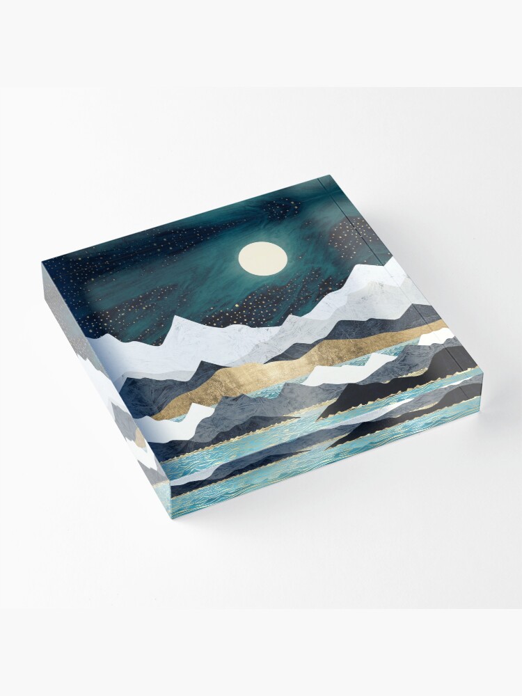 Alternate view of Ocean Stars Acrylic Block
