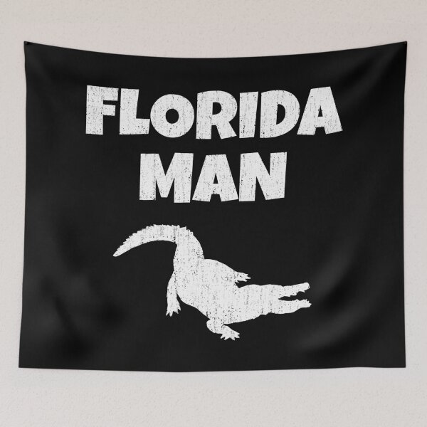 Item preview, Florida Man Funny Alligator designed and sold by AntiqueImages.