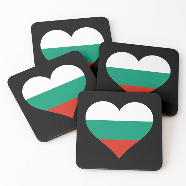 Artikelvorschau, Bulgarien bulgarisch Flagge Fahne Herz entworfen und verkauft von GeogDesigns.