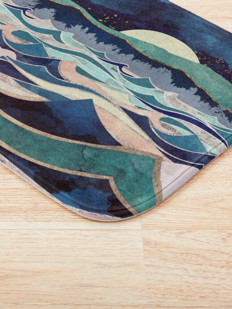 Alternate view of Moonlit Ocean Bath Mat