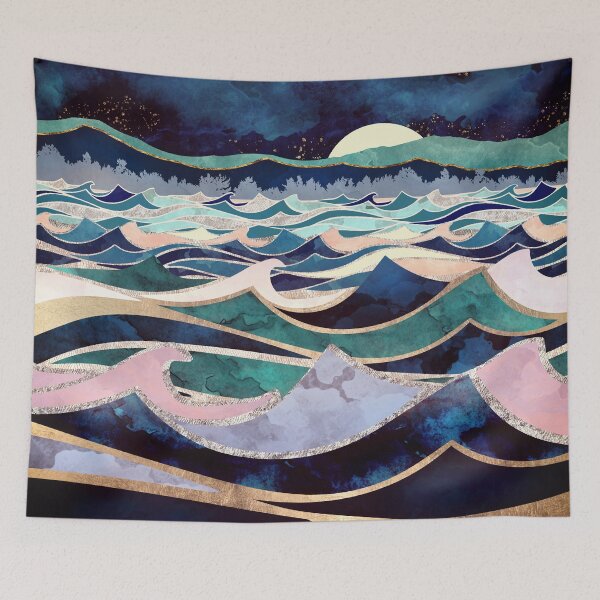 Item preview, Moonlit Ocean designed and sold by spacefrogdesign.