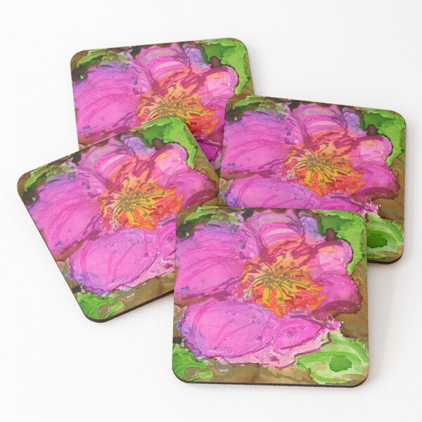 Item preview, Camellia in Alcohol Ink designed and sold by LymphomaLass.