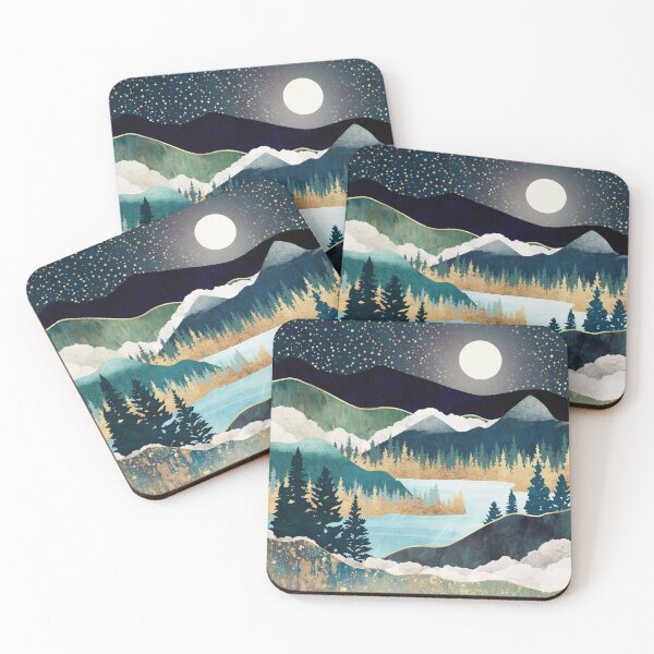 Star Lake Coasters (Set of 4)