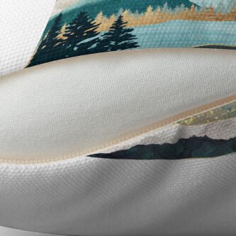 Alternate view of Star Lake Floor Pillow