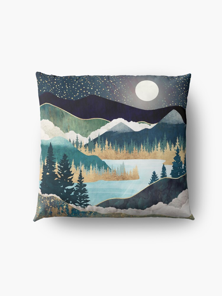 Alternate view of Star Lake Floor Pillow
