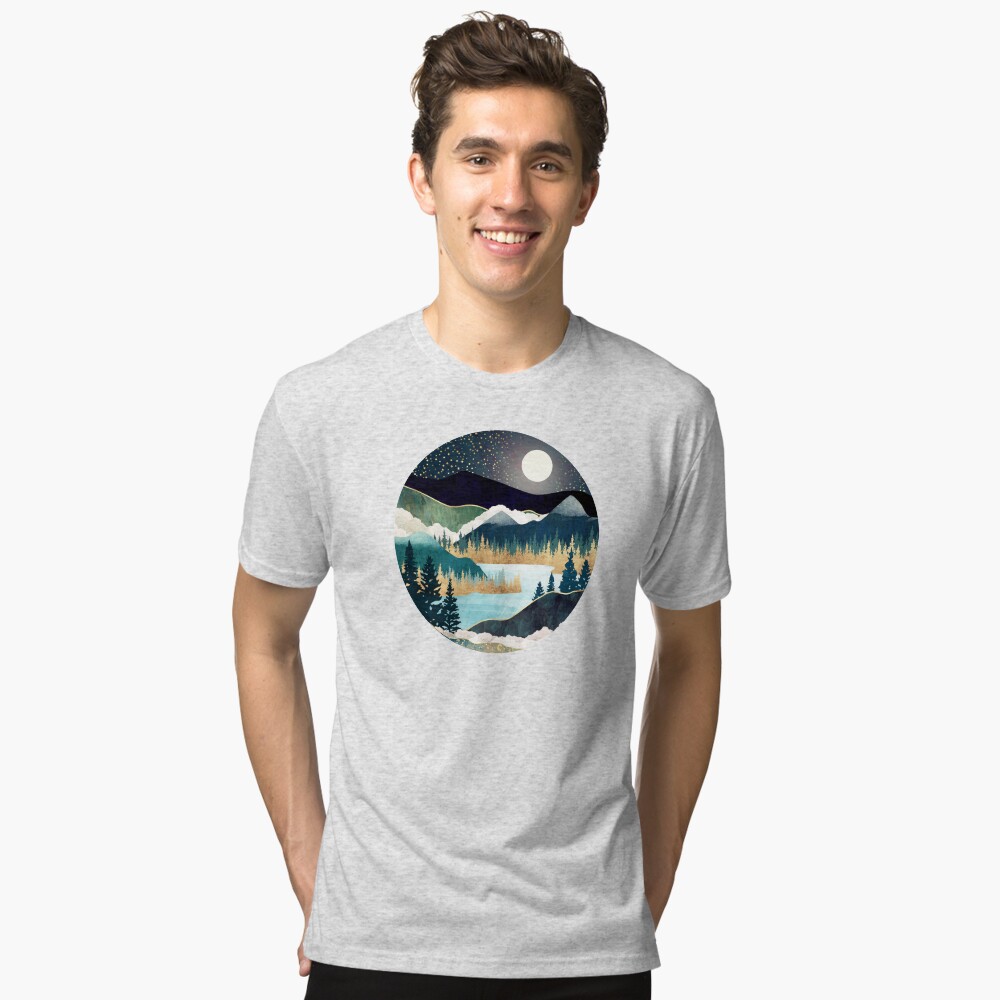 Item preview, Tri-blend T-Shirt designed and sold by spacefrogdesign.