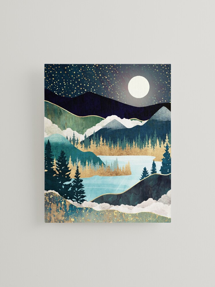 Thumbnail 2 of 6, Mounted Print, Star Lake designed and sold by spacefrogdesign.