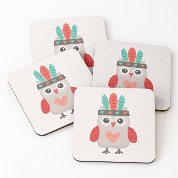 Item preview, Hipster Owlet on Cream designed and sold by Daisy Beatrice.