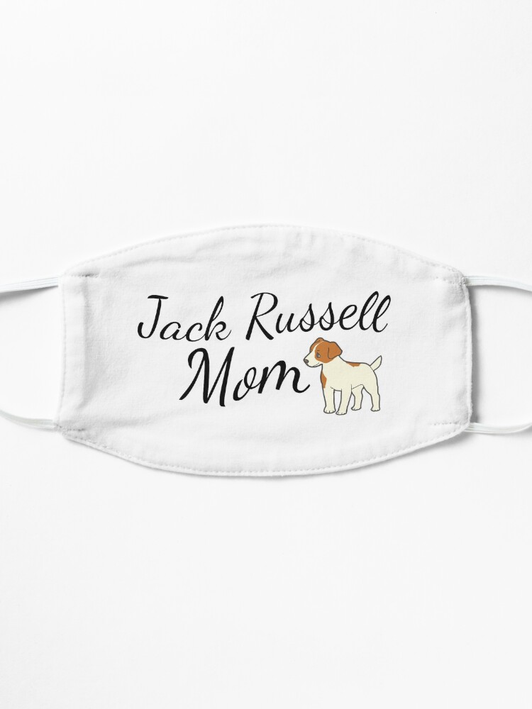 Alternate view of Jack Russell Terrier Mom Mask