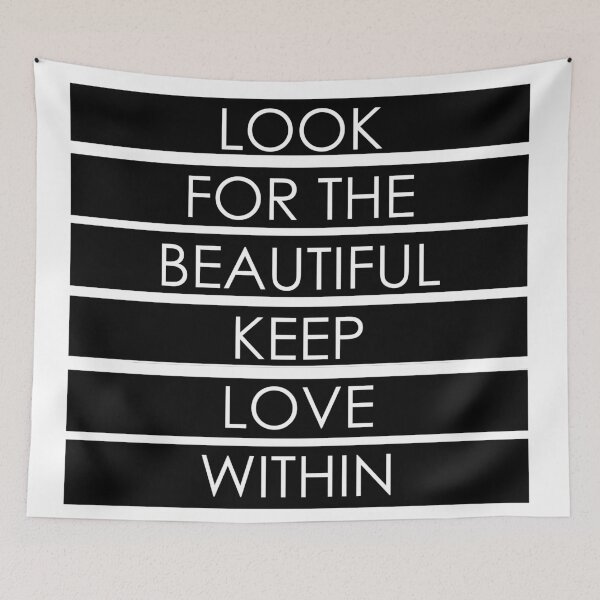 Item preview, Look For The Beautiful designed and sold by Zestfull Artwork.