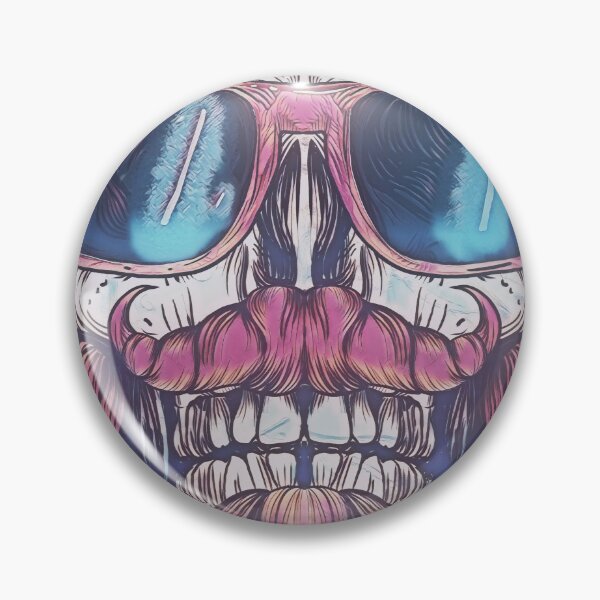 Item preview, Red Beard Skull designed and sold by fakeface.