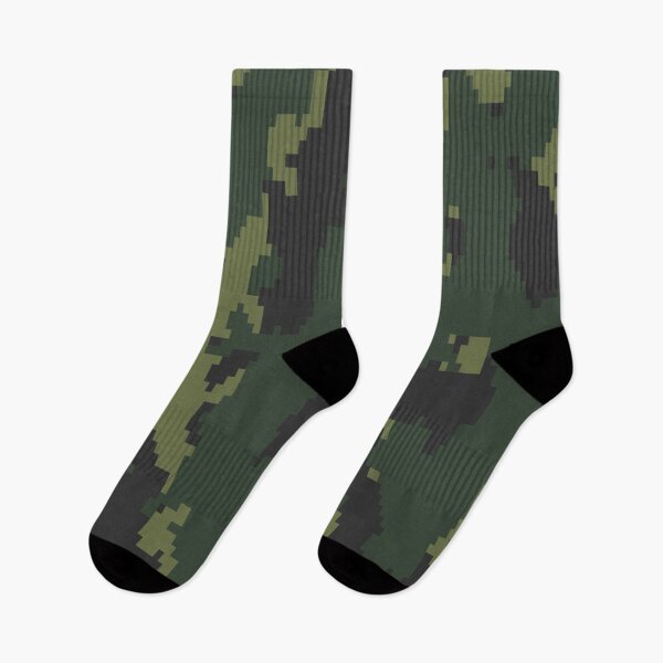 Item preview, Army Camouflage Pixelated Pattern –Forest Dark Green designed and sold by poisondesign.