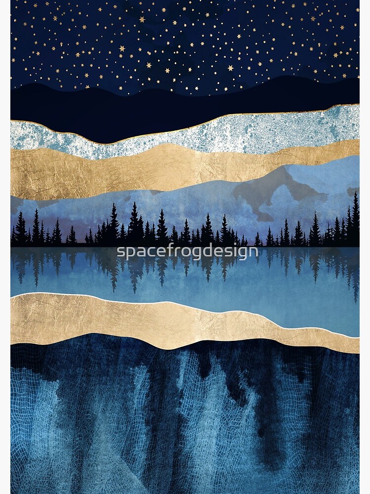 Midnight Lake by spacefrogdesign