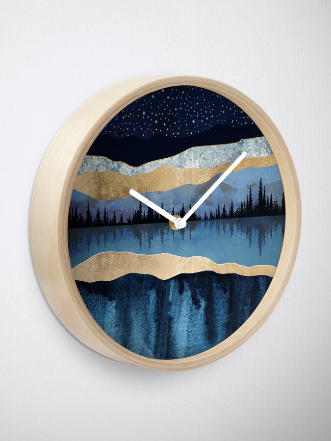 Alternate view of Midnight Lake Clock