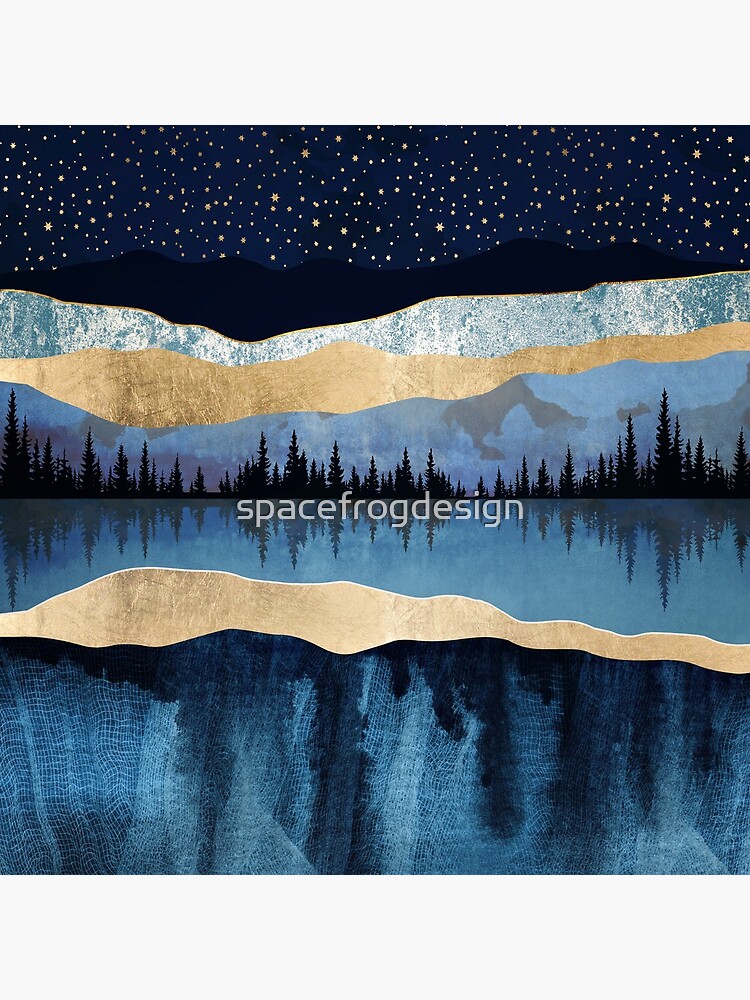 Midnight Lake by spacefrogdesign