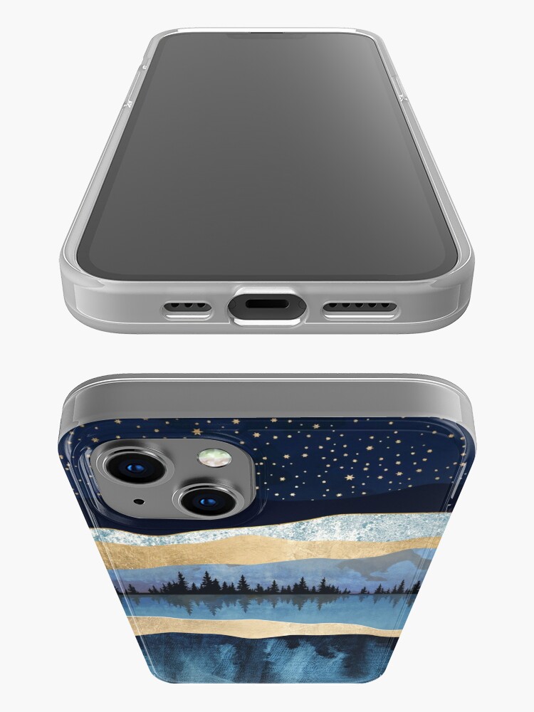 Discover Midnight Lake iPhone Case