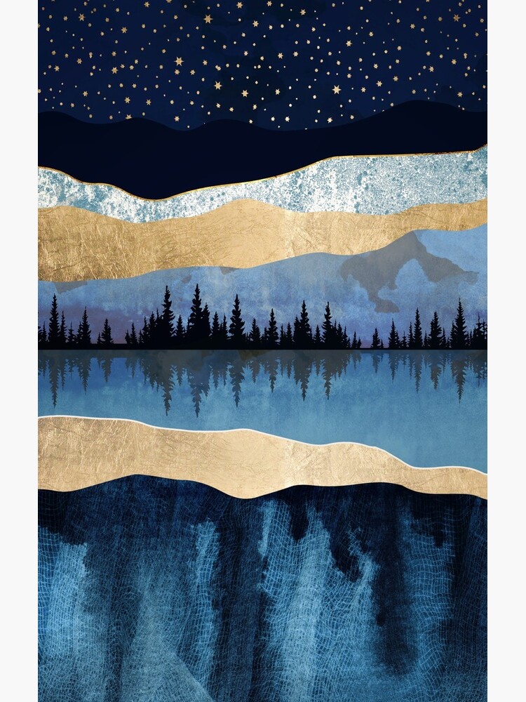 Midnight Lake by spacefrogdesign