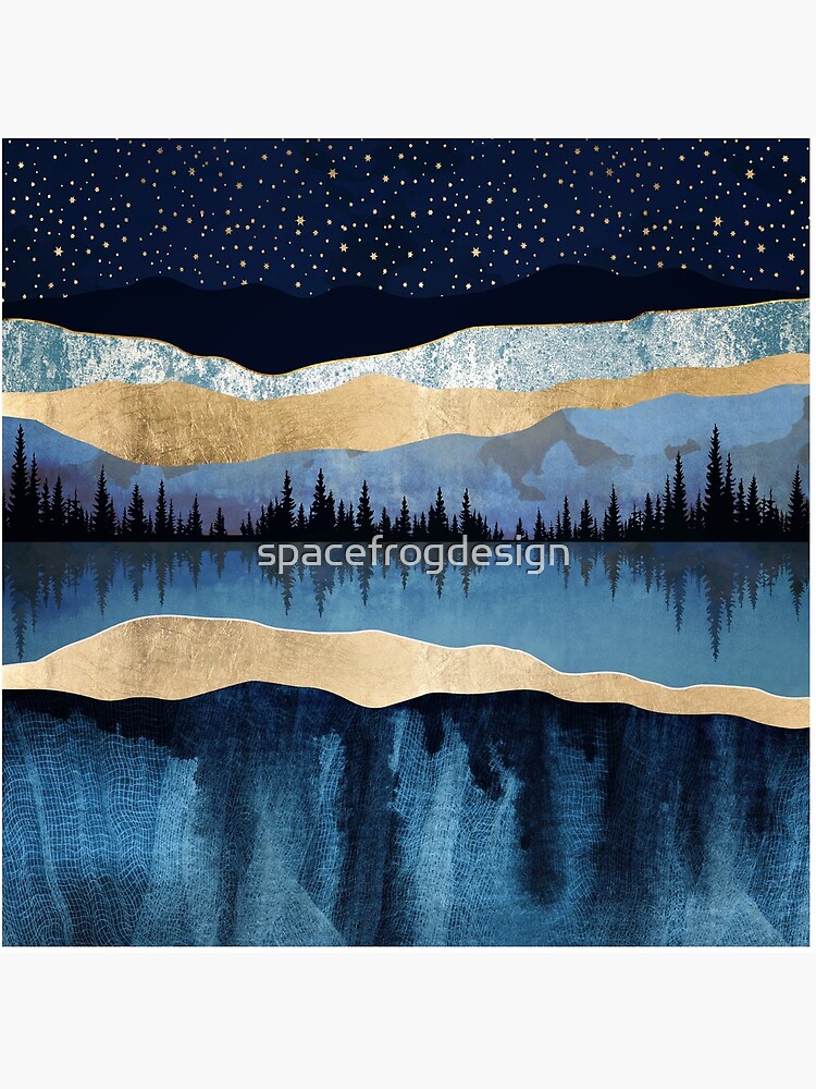 Midnight Lake by spacefrogdesign