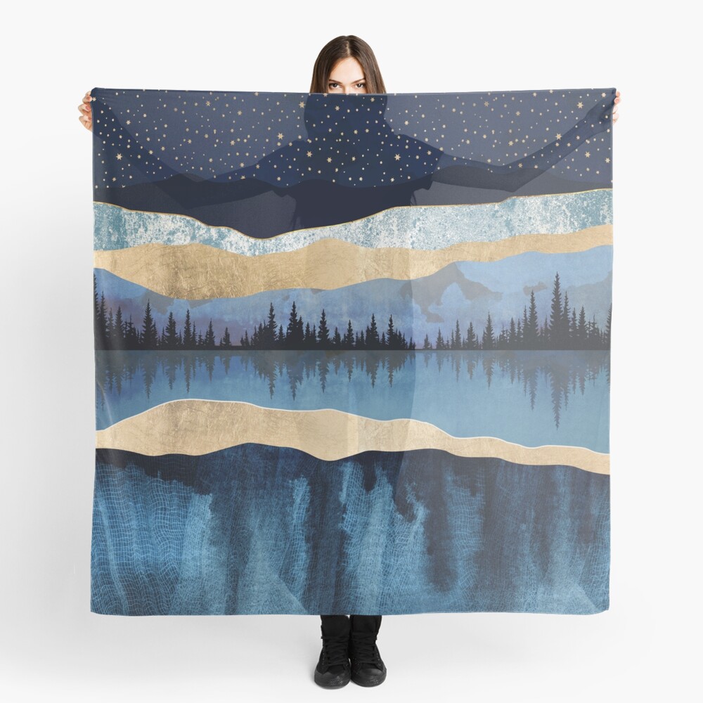 Midnight Lake Scarf