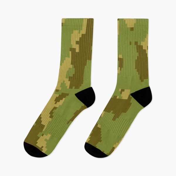 Item preview, Army Camouflage Pixelated Pattern – Forest Green designed and sold by poisondesign.