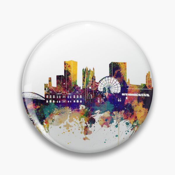 Item preview, manchester skyline designed and sold by BekimART2.