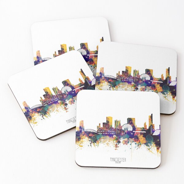 Item preview, manchester skyline designed and sold by BekimART2.