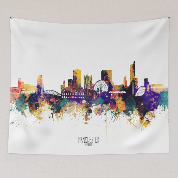Item preview, manchester skyline designed and sold by BekimART2.