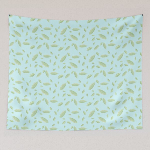 Item preview, fresh leaves mint green designed and sold by studioMoSa.