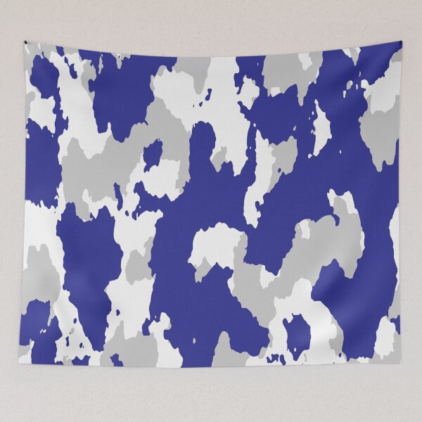 Item preview, Army Camouflage Pattern – Dynamic Navy Blue designed and sold by poisondesign.