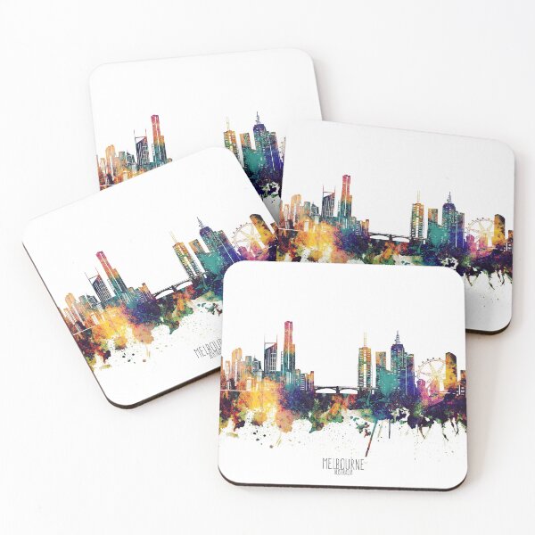 Item preview, melbourne skyline designed and sold by BekimART2.