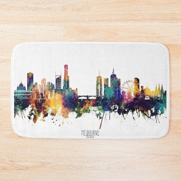Item preview, melbourne skyline designed and sold by BekimART2.