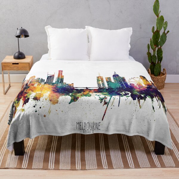 Item preview, melbourne skyline designed and sold by BekimART2.