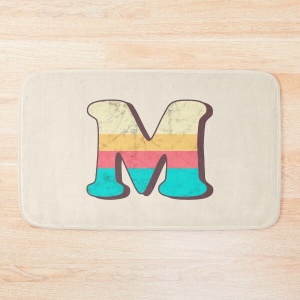 Item preview, M letter, vintage alphabet, typography, font designed and sold by OkihanaShop.