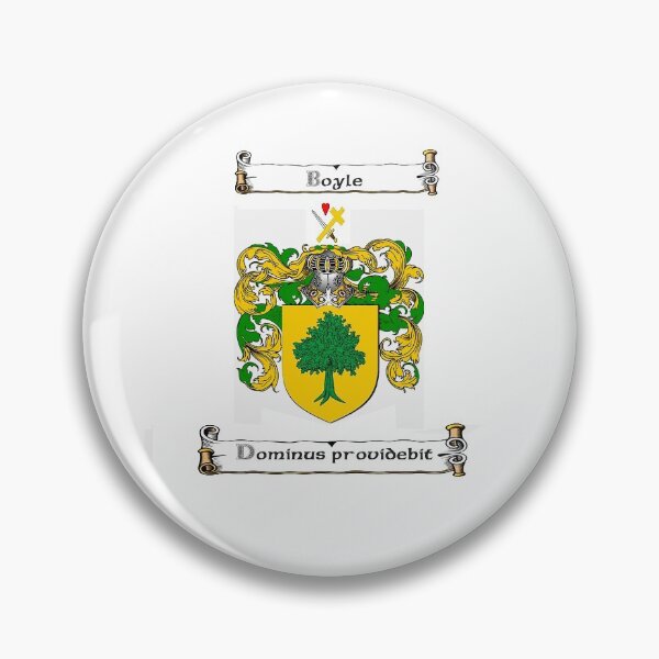 Item preview, Boyle Family Crest and Motto designed and sold by Hibernia29.