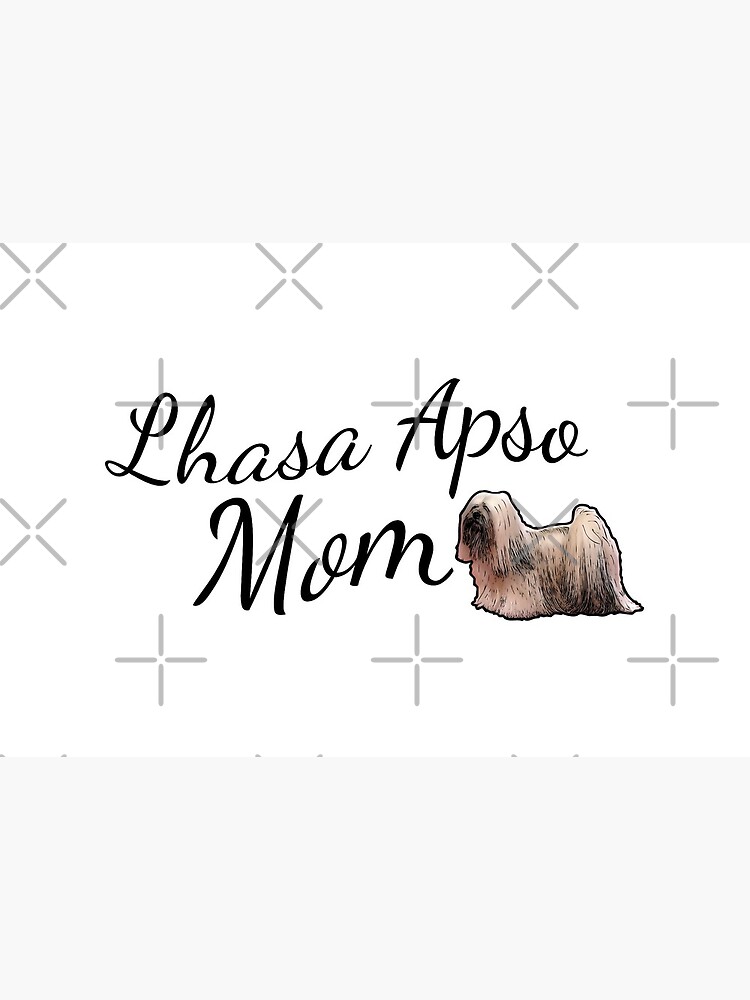 Lhasa Apso Mom by tribbledesign