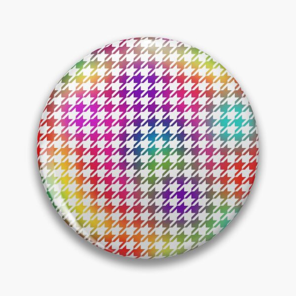 Item preview, Houndstooth Psychedelic Pattern designed and sold by MarkUK97.
