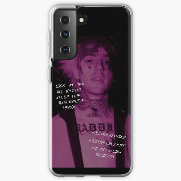 Lil Peep Star Shopping Songtexte Signiertes Foto Samsung Galaxy Flexible Hülle