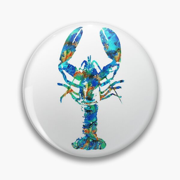 Item preview, Blue Lobster Art by Sharon Cummings designed and sold by Sharon Cummings Art.