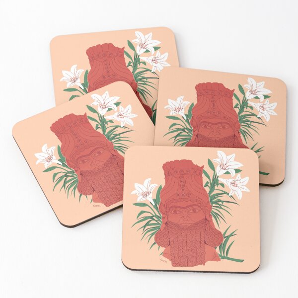 Item preview, Lamassu - Floral Artefacts designed and sold by flaroh.
